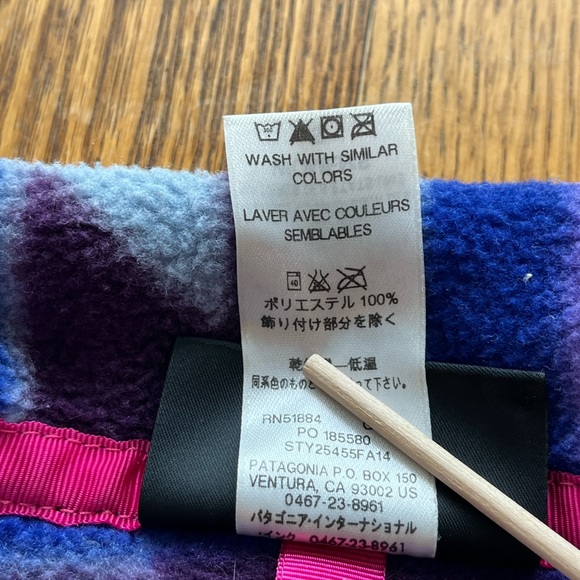 Patagonia Synchilla Fleece Snap T Southwest Aztec Pullover Guatemalan Tango S - Picture 4 of 10